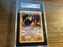 2000 POKEMON TEAM ROCKET HOLO DARK CHARIZARD 4/82 SGC 7 NRMT NICE EYE APPEAL - Image 1