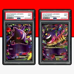 Pokemon PSA 10 SET M Gengar EX Premium Champion Pack 048 049 131 Mega CP4 - Image 1