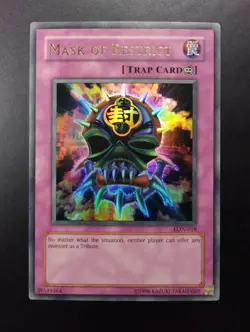YUGIOH 2003 | MASK OF RESTRICT | LON-018 | OLD NA PRINT | EXCELLENT - Image 1