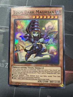 Toon Dark Magician TDIL-EN032 - Super Rare 1st Edition - NM Yugioh - Image 1