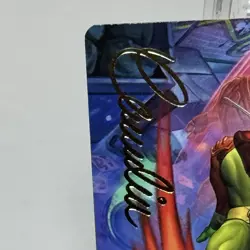 Super Combo Art Card [Gold-Stamped Signature] #44 Magic TMNT Art Series - Image 5