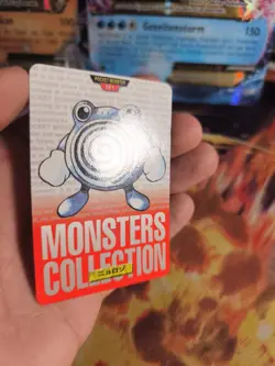 Pokemon Karte Card carddass Monsters collection Red 1996 japanese Poliwhirl VG- - Image 5