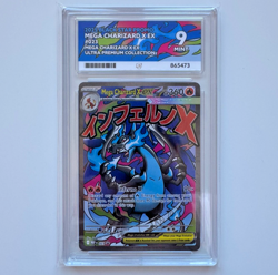 Mega Charizard X ex MEP 023 Ace 9 UPC Promo Full Art Holo Pokemon Card Not PSA - Image 1