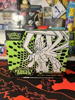 Perfect Order Pokemon Center Etb OPENED, Promo, Hits, Sleeves, Guide + Cards - Image 1