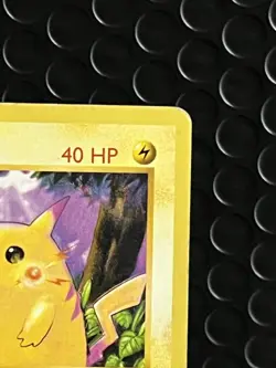 Pikachu Red Cheeks Shadowless Base Set 58/102 Non Holo Pokemon TCG Card - Image 4