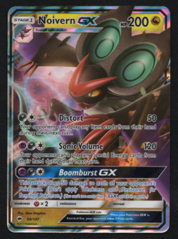 Noivern GX 99/147 | NM Condition | Sun & Moon Pokemon Card - Image 1