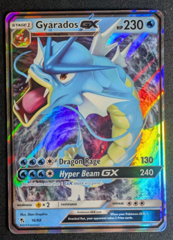 Gyarados GX 16/68 - Hidden Fates - Ultra Rare Holo Pokemon Card - Near Mint (NM) - Image 1
