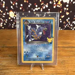 Dark Gyarados 8/82 Holo Celebrations Classic Collection Pokemon Card NM - Image 1