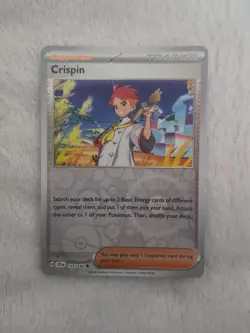 Pokemon TCG Crispin 133/142 Reverse Holo Card Stellar Crown - Image 1