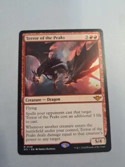 MTG: Terror of the Peaks (LP): Outlaws of Thunder Junction - Image 1