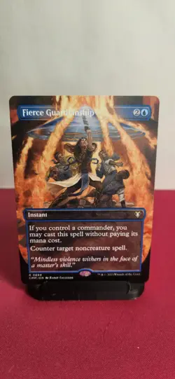 Fierce Guardianship 0694 Borderless Commander Masters NM - Image 1