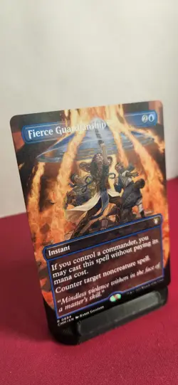 Fierce Guardianship 0694 Borderless Commander Masters NM - Image 2
