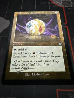 Near Mint x 1 Talisman of Creativity - Foil Etched - Retro Frame Modern Horizons - Image 2