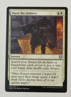 MTG Magic CMR Commander Legends Open the Armory - Uncommon - Image 1