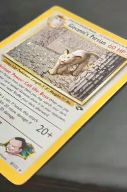 Pokemon TCG Unlimited Giovanni's Persian Gym Challange 8/132 Holo Rare LP-MP - Image 5