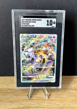 Pokemon Crown Zenith GG44 Mewtwo Vstar SGC 10 - Image 1