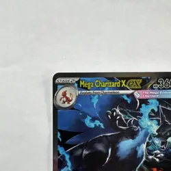 Mega Charizard X EX SIR 125 (English) Phantasmal Flames Pokemon TCG - Image 2