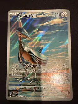 Pokemon TCG Skarmory 209/191 Surging Sparks NM Pack Fresh! - Image 1