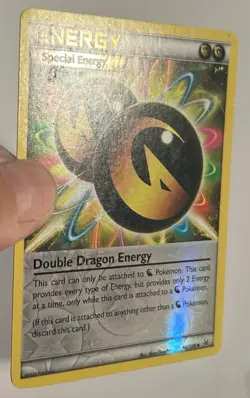 Double Dragon Energy 97/108 UC Roaring Skies Pokemon Reverse Holo LP/MP - Image 3