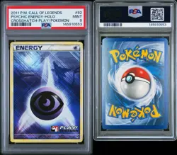 PSA 9 2011 Pokemon: Espeon Psychic Energy 92/95 (Play! Pokemon Promo) - Image 3