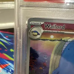PSA 10 Pokemon Wailord Journey Together Illustration Rare #162/159 GEM MINT - Image 4