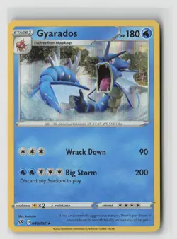 GYARADOS 040/192 HOLO RARE REBEL CLASH POKEMON TCG NM - Image 1