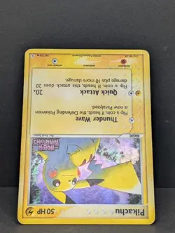 Pikachu 78/110 Holon Phantoms Reverse Holo Rare Pokemon TCG Nintendo MP+ - Image 4