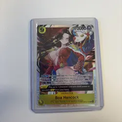 Boa Hancock OP14-112 SR ONE PIECE Tcg Card Game NM YELLOW - Image 1