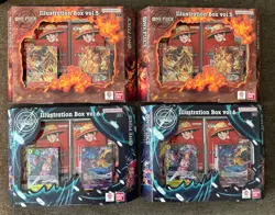 One Piece Illustration Box Vol. 5 and Vol. 6 New / Sealed (4 total, 2 each)! - Image 1