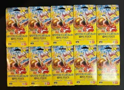 10x One Piece TCG OP15-EB04 Adventure on Kami's Island Sleeved Booster Packs! - Image 1
