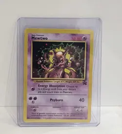 Pokemon Mewtwo TCG Black Star Promo Card 14/53 WOTC - Image 1