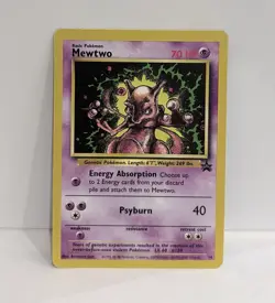 Pokemon Mewtwo TCG Black Star Promo Card 14/53 WOTC - Image 3