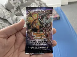 Dinosaur king time Warp Adventures Booster Pack 9 Cards - Image 1