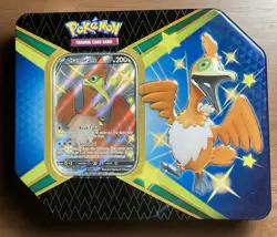 Empty Shining Fates Cramorant V Tins With The Promo Card And Code *No Packs* - Image 1