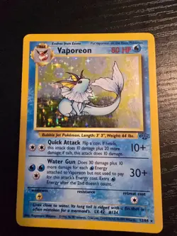 rare pokemon cards LEGENDARY 3 Jolteon Vaporeon Flareon - Image 3