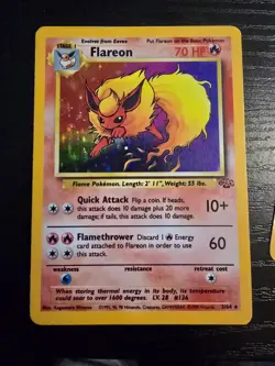 rare pokemon cards LEGENDARY 3 Jolteon Vaporeon Flareon - Image 4