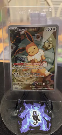 Pokemon Eevee TCG 173 Holo Promo Card Prismatic Evolutions - Image 1