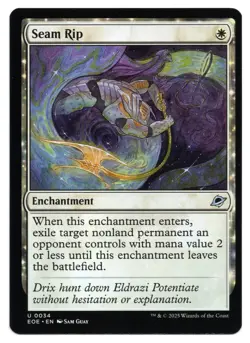 MTG Seam Rip | #34 Edge of Eternities | English - Image 1