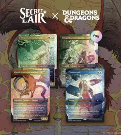 MTG Whispers In Candlekeep ✨FOIL✨ [Secret Lair DND] Sealed Pack - Image 2