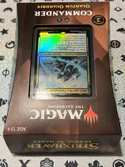 MTG - Strixhaven: School Of Mages Quantum Quandrix Commander Deck SEALED NEW - Image 2