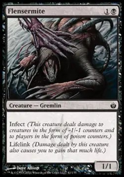 Flensermite -Foil Light Play MTG Mirrodin Besieged - Image 1