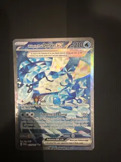 Pokemon TCG SV Twilight Masquerade Card 213/167 Wellspring Mask Ogerpon EX - Image 1