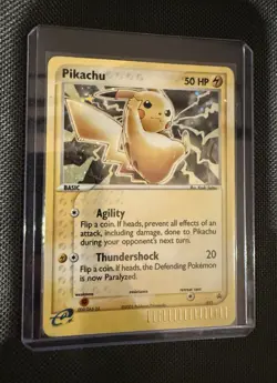 Pokemon Pikachu 50 HP Holo 2003 e-Reader Promo Black Star 012 NM/LP Vintage WOTC - Image 1