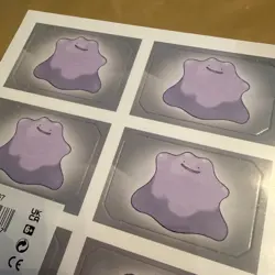 Bb249- Pokemon Play TCG Ditto Draft Marker Token Card Sheet Pack of 10 - Image 3