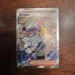 Tarragon Full Art Trainer 116/088 Ultra Rare Pokemon TCG Perfect Order NM - Image 1