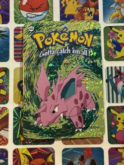 Pokemon 151 Vintage Pocket Monsters Vending HOLO Prism Sticker 2000 Nintendo - Image 2
