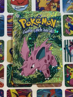 Pokemon 151 Vintage Pocket Monsters Vending HOLO Prism Sticker 2000 Nintendo - Image 3
