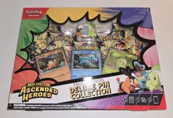 Pokemon Mega Evolution Ascended Heroes First Partners Deluxe Pin Collection Box - Image 1