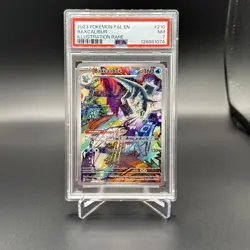2023 Pokemon Pal En-Paldea Evolved #210 Baxcalibur Illustration Rare PSA 7 - Image 1