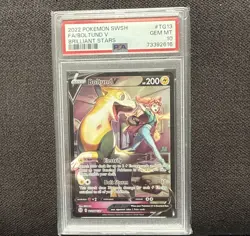 Pokemon TCG Boltund V Trainer Gallery TG13/TG30 Brilliant Stars PSA 10 Gem Mint - Image 1